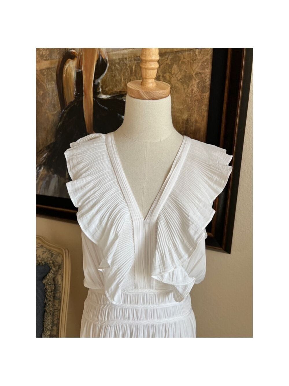 Women's Ramy Brook Camden Maxi Dress XL White